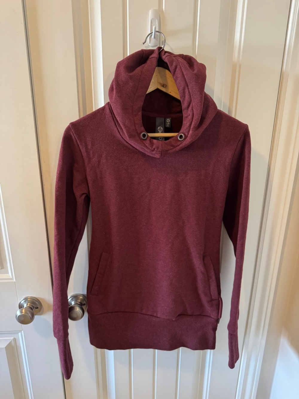 Women's Burgundy Pullover Sweater